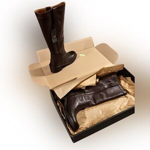 Frye Kate Pull On leather boots